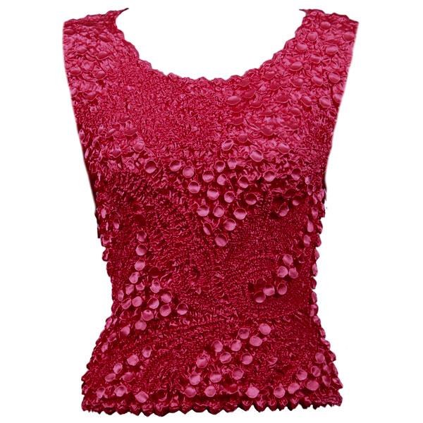Wholesale 1158 - Pinpoint Coin - Sleeveless Burgundy - One Size Fits Most