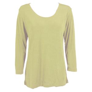 1175 - Slinky Travel Tops - Three Quarter Sleeve Pear - One Size Fits  (S-L)