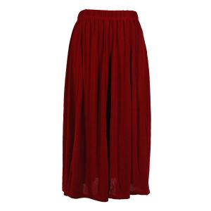 Wholesale 1177 - Slinky Travel Skirts Cranberry - One Size Fits Most