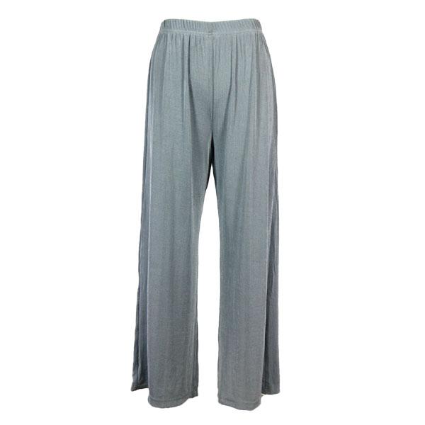 Wholesale 1178 - Slinky Travel Pants Silver - 25 inch inseam (S-L)