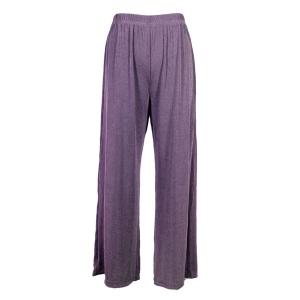 1178 - Slinky Travel Pants and More Dusty Purple - 25 inch inseam (S-L)
