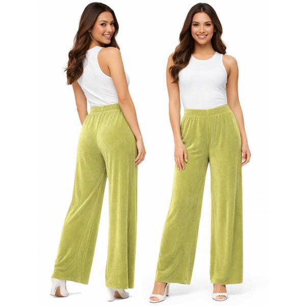 Wholesale 1178 - Slinky Travel Pants  Pear  - 29 inch inseam (XL-2X)