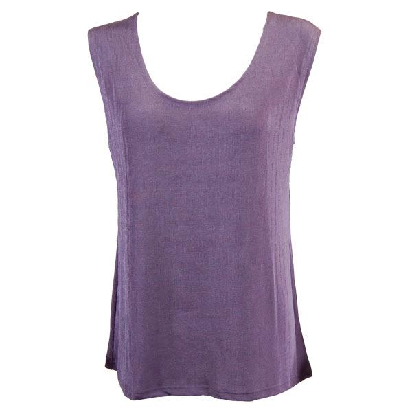 wholesale 1246 - Sleeveless Slinky Tops  Dusty Purple - One Size Fits Most