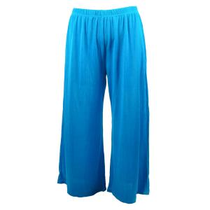 1248 - Slinky TravelWear Capris Turquoise - One Size Fits Most