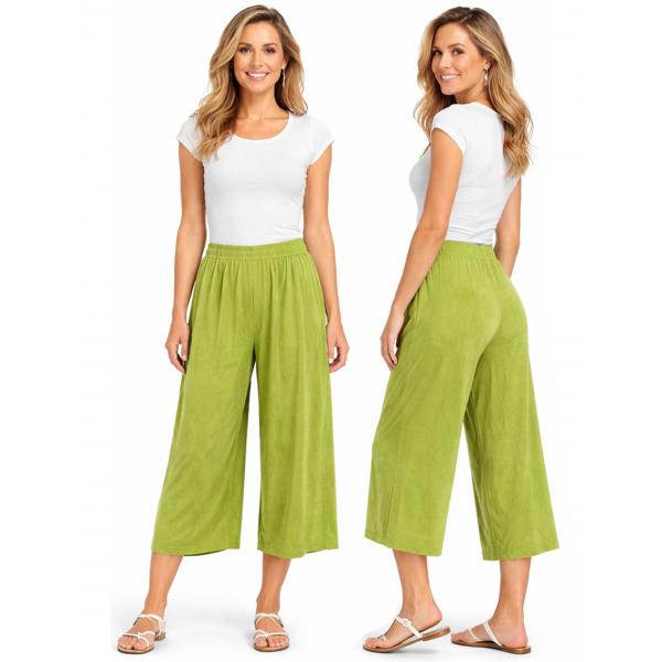 Wholesale 1248 - Slinky TravelWear Capris Green Apple - One Size Fits Most
