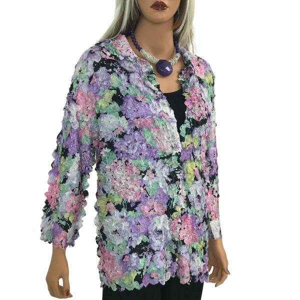 Wholesale 1258 - Petal Blouses 1258 - Lilac-Pink Floral - One Size (M/L)