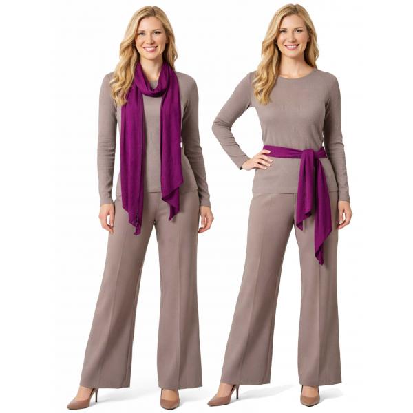 wholesale 1333 - Slinky Scarf/Sash Purple - 