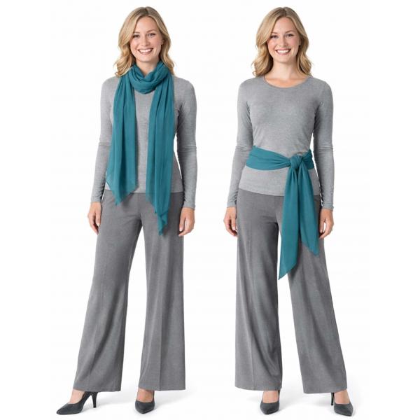 wholesale 1333 - Slinky Scarf/Sash Teal - 