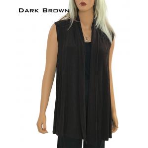 1429 - Slinky TravelWear Vest Dark Brown - One Size Fits All