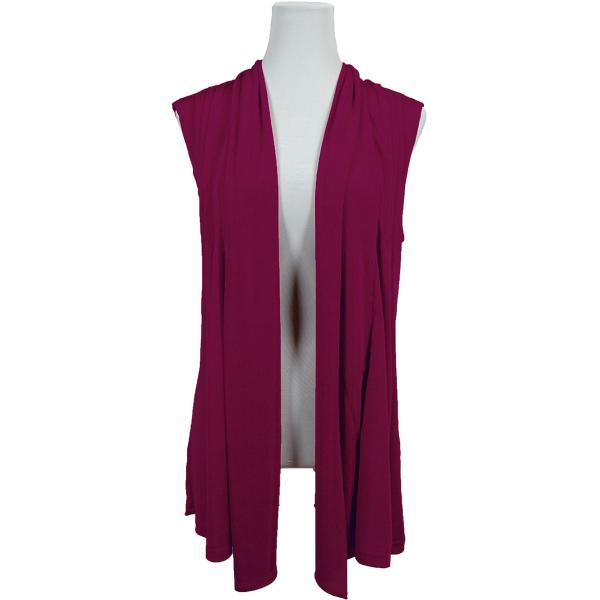 wholesale 1429 - Slinky TravelWear Vest Plum - One Size Fits All