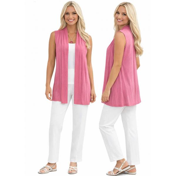 Wholesale 1178 - Slinky Travel Pants  Raspberry - One Size Fits All