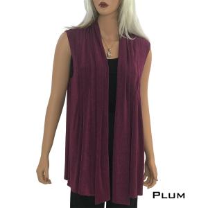 1429 - Slinky TravelWear Vest Plum - One Size Fits All