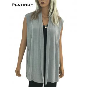 1429 - Slinky TravelWear Vest Platinum - One Size Fits All