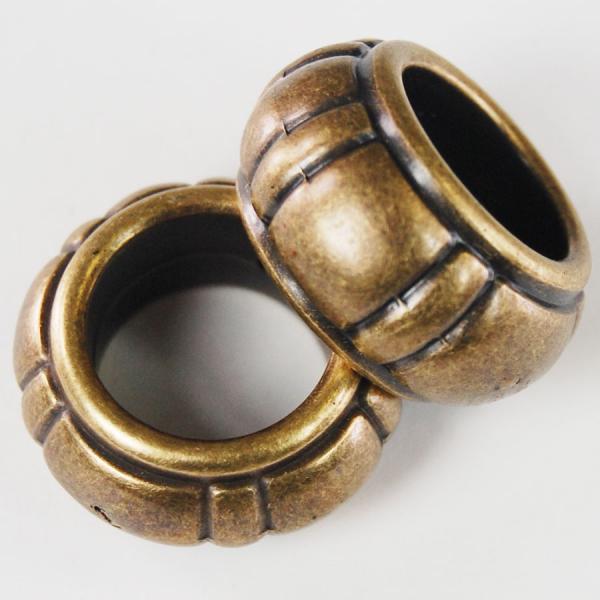 Scarf Rings and Buckles Bronze Tone Plastic (2 Pack) - 