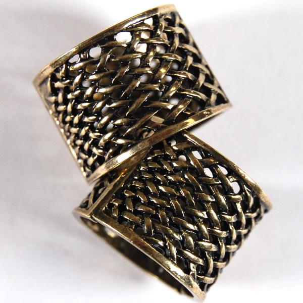 075 Scarf Rings and Buckles 01 Bronze (2 Pack) - 