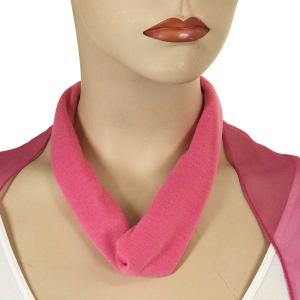 Wholesale  #003 Raspberry<br>Jersey Knit Necklace with Magnetic Clasp - 