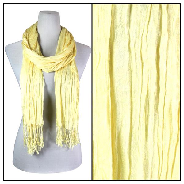 Wholesale 100 - Cotton/Silk Blend Scarves  Lemonade (MB) - 