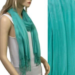100 - Cotton/Silk Blend Scarves  Biscay Green - 