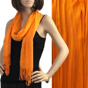 100 - Cotton/Silk Blend Scarves  Orange Peel - 