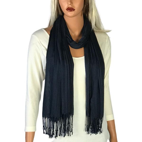 Wholesale 100 - Cotton/Silk Blend Scarves  Navy Blazer - 