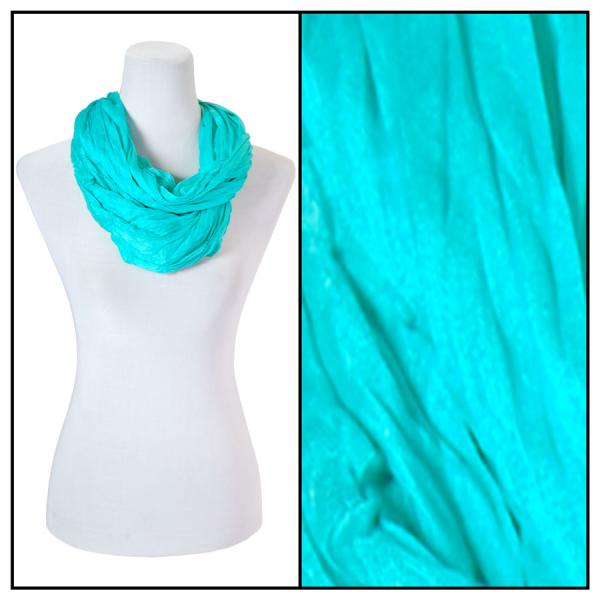 100 - Cotton/Silk Blend Infinity Scarves Peppermint - 