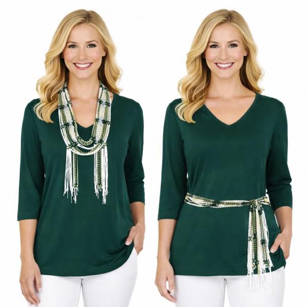 wholesale D016 - Shanghai Beaded Scarves/Sash Deep Green-White w/ Gold Beads Shanghai Beaded Scarf/Sash - 