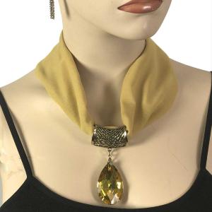 Wholesale 2223 Chiffon Magnet Necklace w/Pendant 1814 #044 Gold (Bronze Magnet) w/ Pendant #561 - 