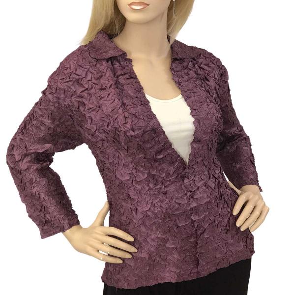 Wholesale 1831 - Origami Blouses Dusty Purple - One Size Fits Most