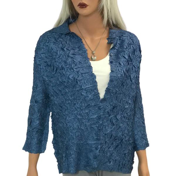Wholesale 1831 - Origami Blouses Dark Denim - One Size Fits Most