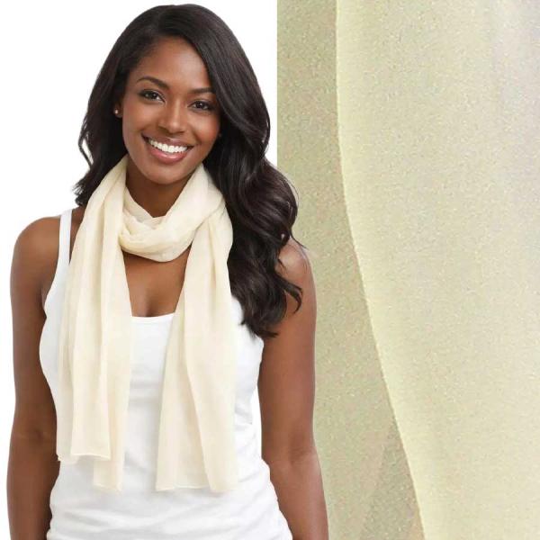 Wholesale 1909/T - Silky Dress Scarves  S18<br> Solid Tan - 18