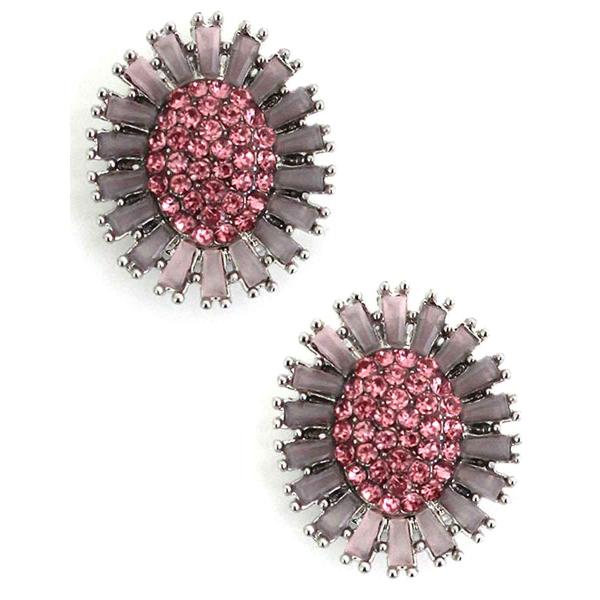 Magnetic Brooches - Small Double Sided 1970 MB403 Pink (Double Sided) - 