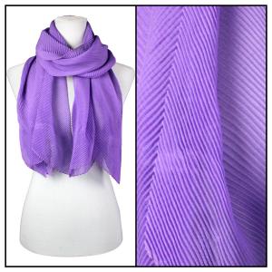 1975 - Pleated Scarves Purple - 