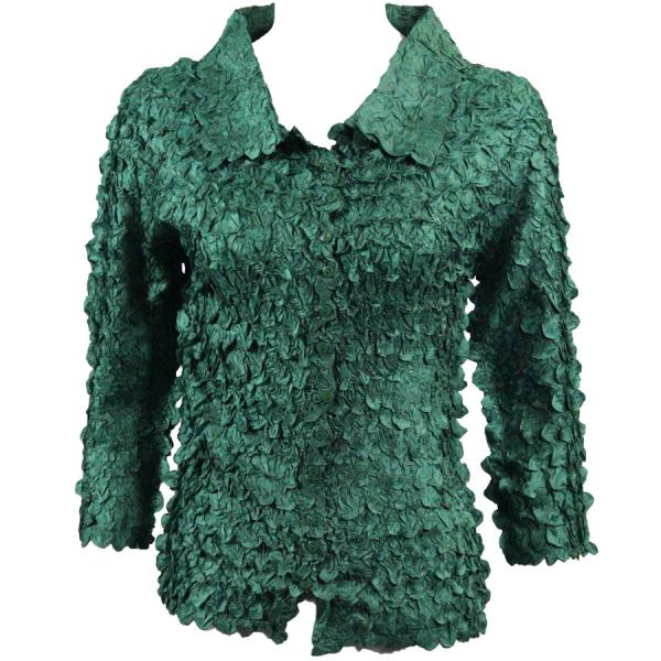 wholesale Saint Patrick's Day Petal Shirts - Blouse - Solid Emerald - One Size Fits Most