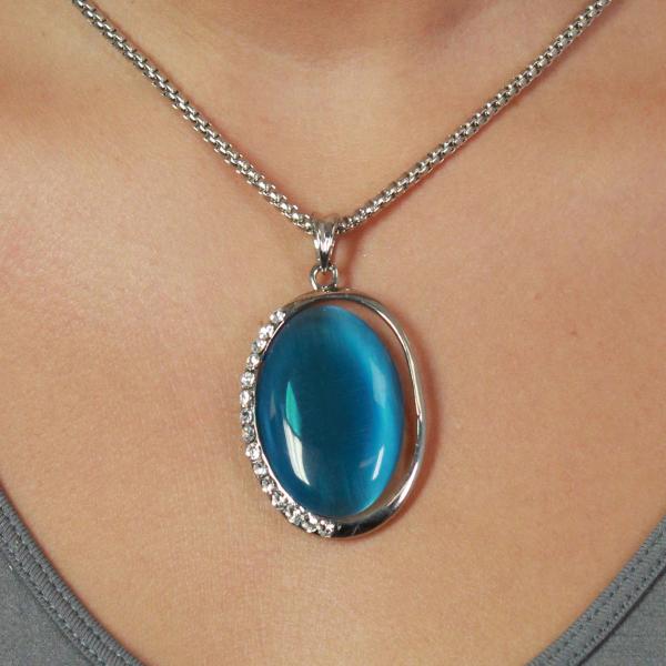 wholesale 1988 - Goddess of The Moon Necklace 29 - Turquoise (MB) - 