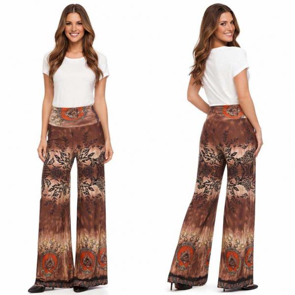 Wholesale 2172 - Palazzo Pants #H89 Mocha - S
