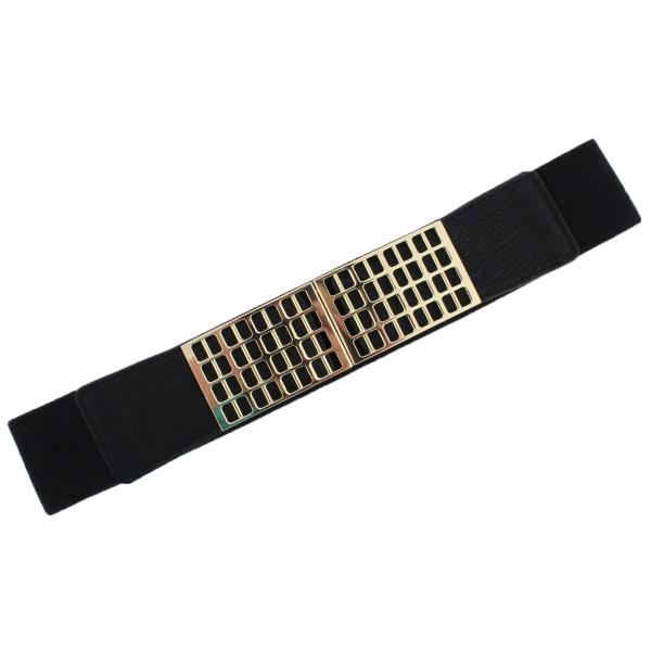 wholesale Fashion Stretch Belts 2276 Y5278 - Black - ONE SIZE FITS (S-L)