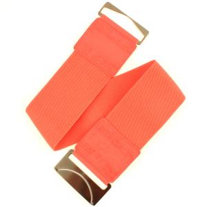 2276 Fashion Stretch Belts W8002 - Coral - One Size Fits (S-L)