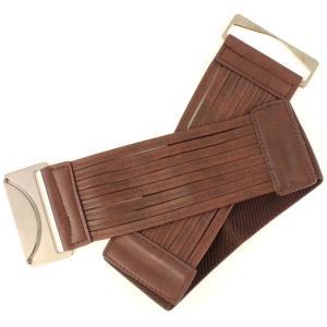 2276 Fashion Stretch Belts W8237 - Brown - One Size Fits (S-L)
