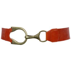 2276 Fashion Stretch Belts W8267 - Orange - One Size Fits (S-L)
