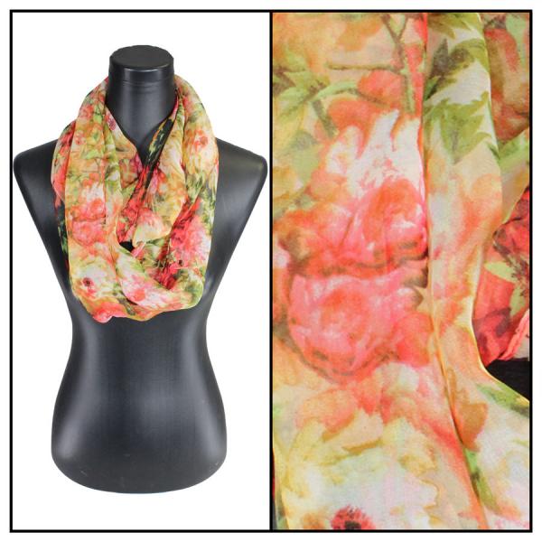 Wholesale 2282/T - Silky Dress Infinities Floral Splatter - 03 (MB) - 22