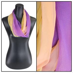 2282 - Silky Dress Infinities TC08<br>Tri-Color - Purple-Peach-Gold (MB) - 22