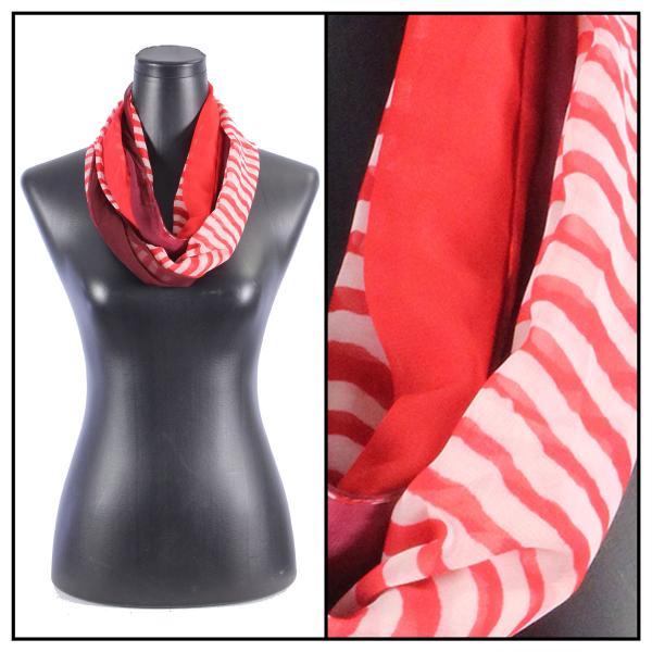 Wholesale 2282/T - Silky Dress Infinities N113 Red (MB) - 22