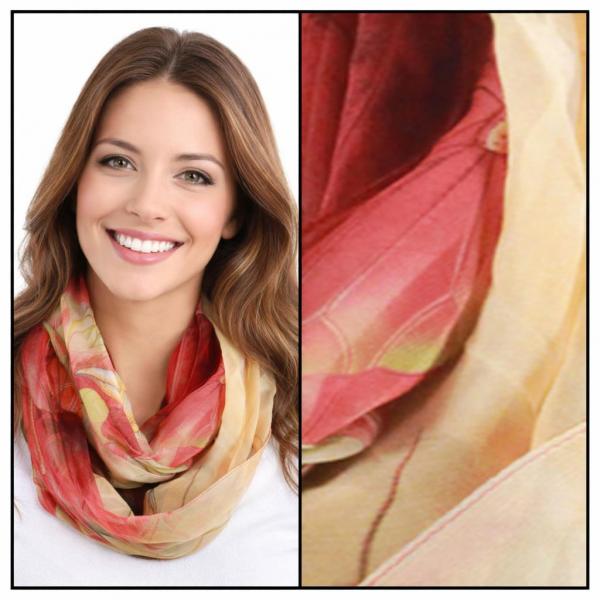 Wholesale 2282/T - Silky Dress Infinities LO01<br>Lotus Red-Gold
(MB) - 22