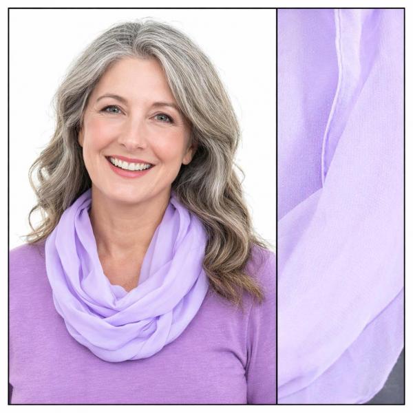Wholesale 2282/T - Silky Dress Infinities S08<br>Solid Lavender - 22