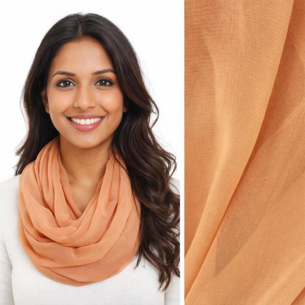 Wholesale 2282/T - Silky Dress Infinities S14<br>Solid Copper - 22