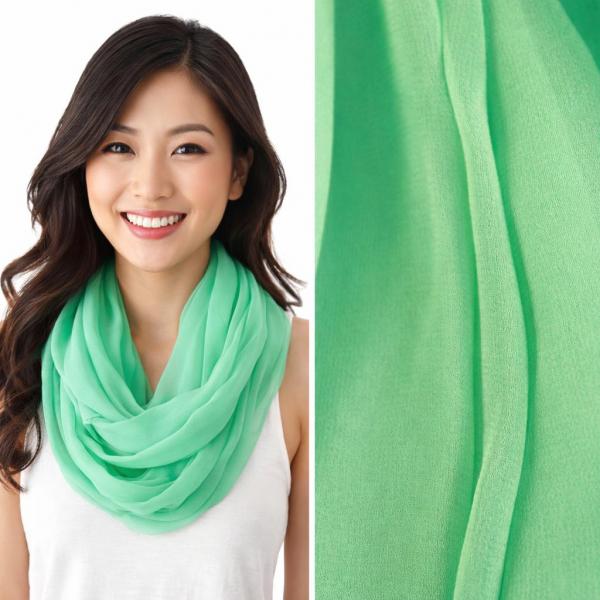 Wholesale 2282/T - Silky Dress Infinities S18<br>Solid Jade - 22