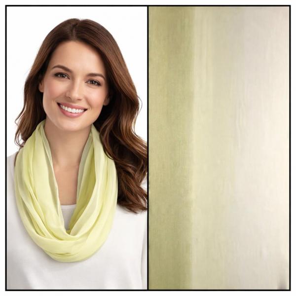 Wholesale 2282/T - Silky Dress Infinities TC12<br>Tri-Color - Avocado-Sage-Cream - 22