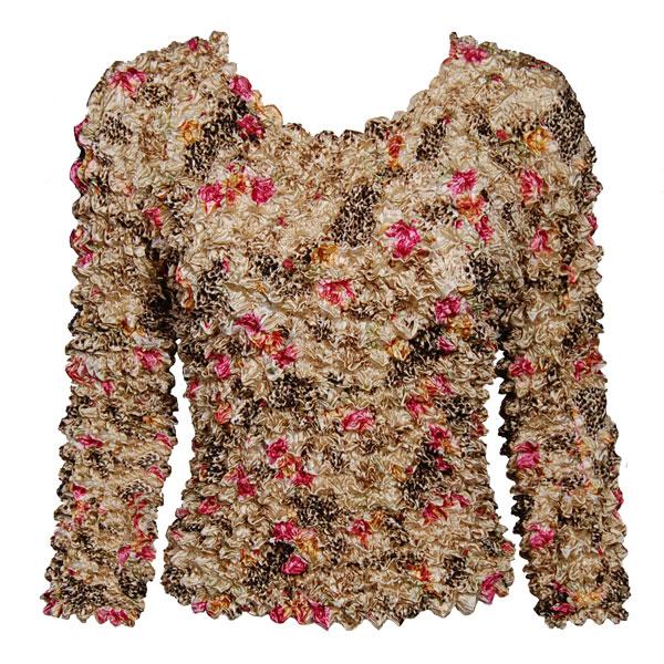 Wholesale Gourmet Popcorn - Long Sleeve Leopard with Roses - One Size Fits Most