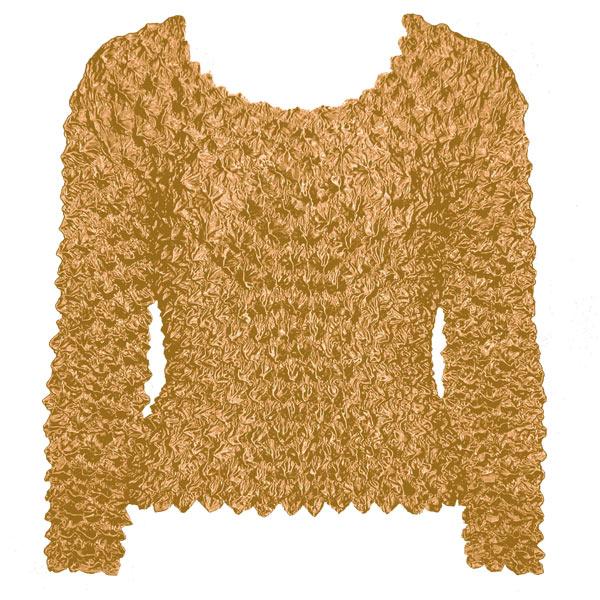 Wholesale Gourmet Popcorn - Long Sleeve Gold - One Size Fits Most