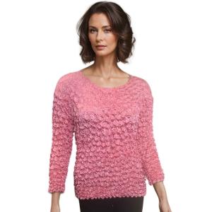 231 - Gourmet Popcorn - Long Sleeve Coral - One Size Fits Most